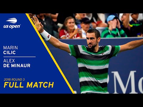 Marin Cilic vs Alex de Minaur Full Match | 2018 Round 3