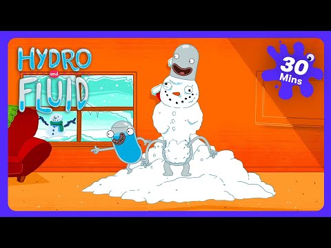 Hydro and Fluid - Śnieg z pieluszek! | Çocuk Çizgi Film | WildBrain Góra Przygód