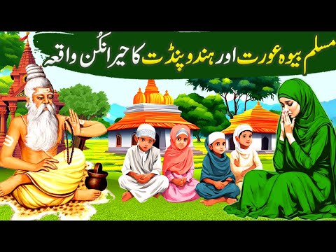 Allah Wali Bewa Aurat Aur Hindu Pandit Ka Waqia |Allah Wale Ki Kahani |Islamic Moral Stories