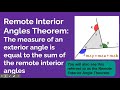 Exploring Triangle Angle Relationships