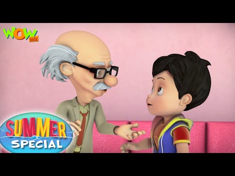 Gintu Ka Huva Buraa Haal | Vir The Robot Boy Summer Special Compilation 2025 | 01 Cartoon for kids