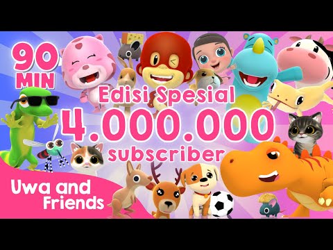 Edisi Spesial 4.000.000 Subscriber - 90 Menit Kompilasi Lagu Anak Indonesia