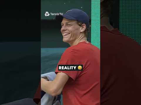 Expectation vs Reality: Jannik Sinner Style 🤣