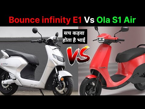 कड़वा सच Ola S1 Air Vs Bounce infinity E1 Comprison | Best electric scooter india |ride with mayur