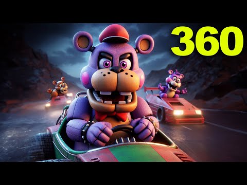 🔴 Five Laps at Freddys (FNAF Racing 360) FNAF x Mario Cart