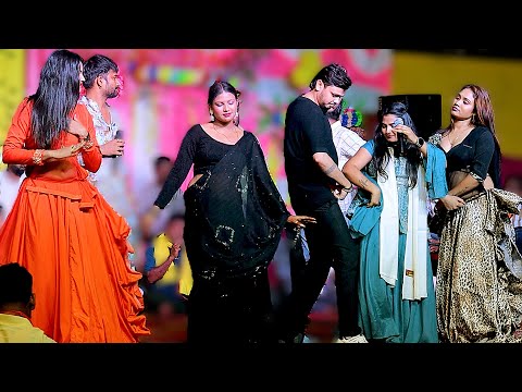 shiv kumar vikku khusbu sharma खुब हिलाये chandan yadav |  शराबी त सारा जमाना भईल बा | Stage Show