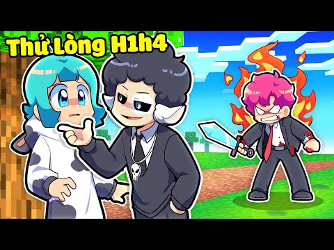 YUMMIE THỬ LÒNG HIHA AUT BẰNG CÁCH GIẢ BỊ HIHA BABACHOPS BẮT TRONG MINECRAFT*YUMMIE THỬ LÒNG 🤣😍