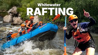 WE WENT WHITEWATER RAFTING IN COLORADO