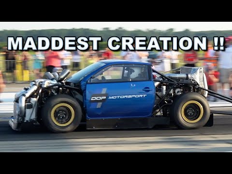 TWIN ENGINE VW LUPO - TESTING THE 2 x 3.6L VR6 ENGINES AT 2400HP