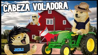 ABUELO con DERECHO ATROPELLA a MI HERMANITO con SU TRACTOR - Hilos con Cheems