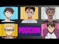 Comprensión de Posiciones y Habilidades en Voleibol