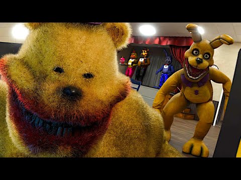 Fredbear y Springbonnie Pero En La Vida Real / FNAF VHS