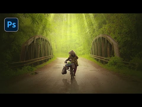 Photoshop for Beginners - Dramatic Village Photo Manipulation with Soft Light