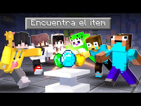 Hicimos una CARRERA de ITEMS en MINECRAFT