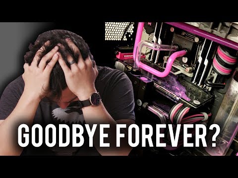 My $5000 Water Cooled PC LEAKED!!!