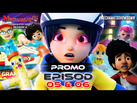 SNEAK PEEK EPISOD 05 & 06 | Mechamato Musim 4