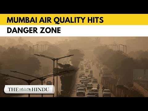 YouTube video thumbnail: Mumbai Chokes as Air Quality Dips to Dangerous Levels
