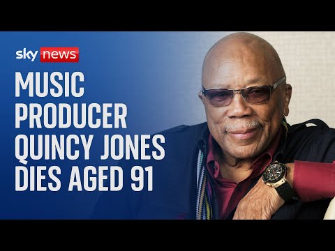 American music producer Quincy Jones dies