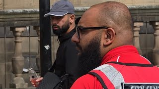 SHEFFIELD: Muslim With Bruised Face Stalks Fred and I