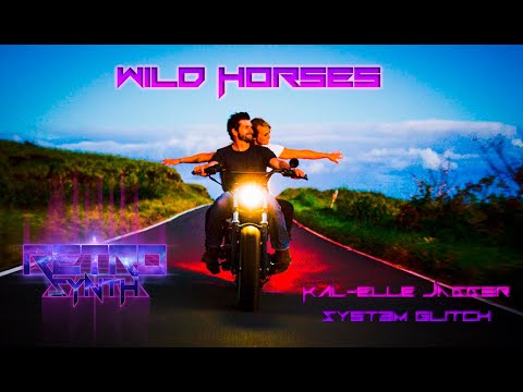 WILD HORSES by KAL-ELLE JAGGER x SYST3M GLITCH (Official Video) // Retrosynth / #MentalHealth