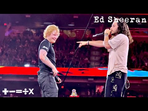 Ed Sheeran ft. Russ - Are You Entertained - 23 September 2023, Sofi Stadium, Inglewood