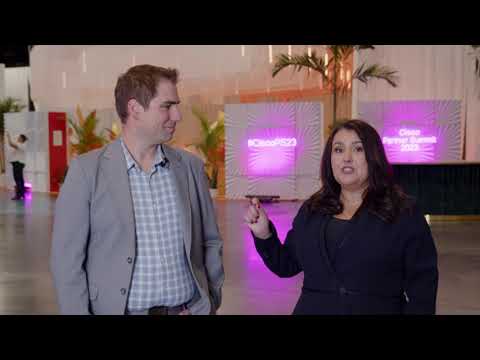 Alexandra Zagury speaks with Ingram Micro at Cisco Partner Summit 2023