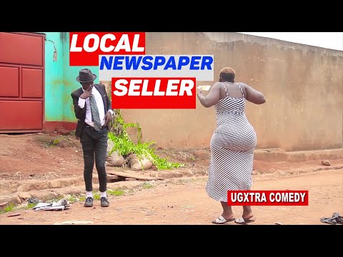 Craziest Local Newspaper Seller  - Afro Dance Laughs