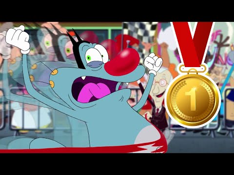 Oggy and the Cockroaches 🥇 GETTING READY FOR THE GAMES - Full Episodes HD