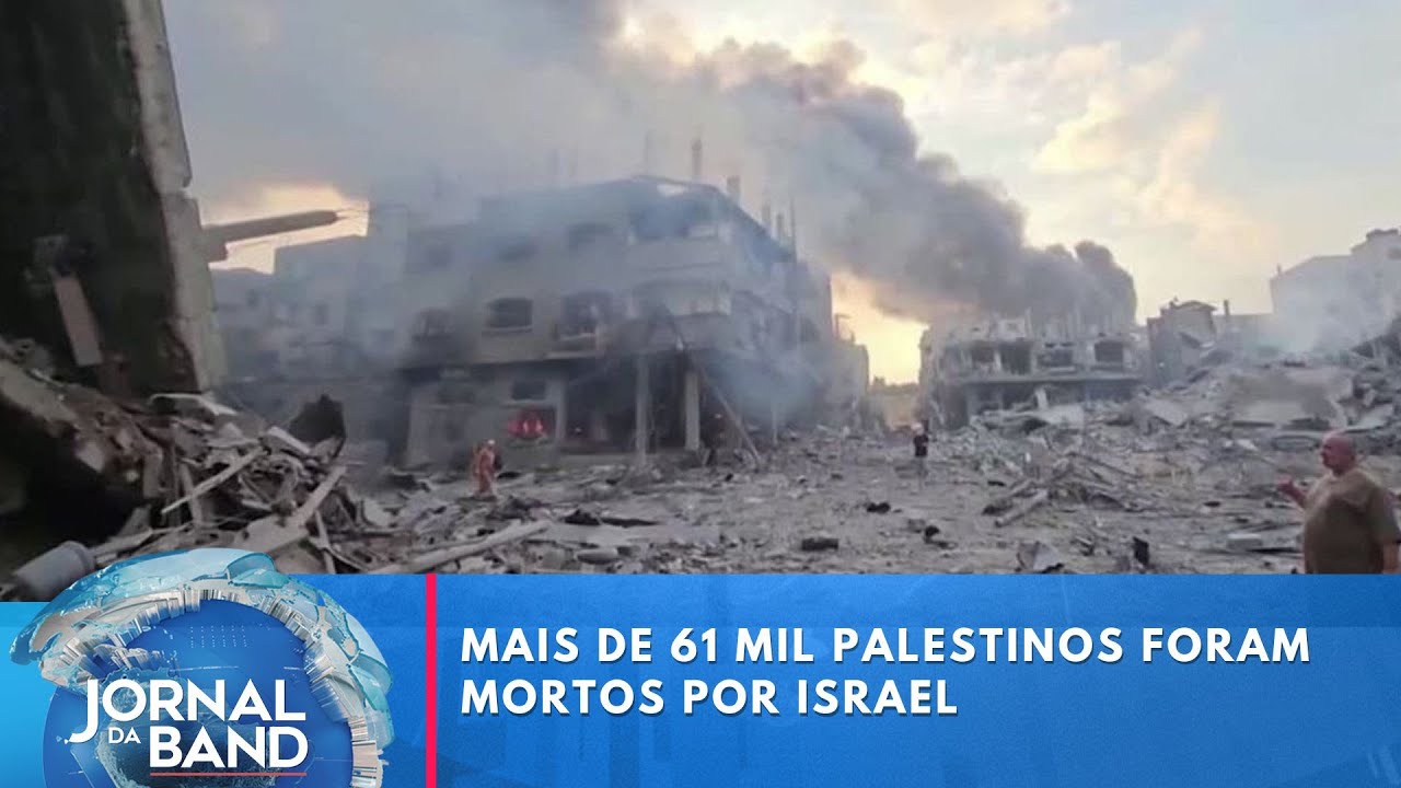 Mais de 61 mil palestinos foram mortos por Israel na Faixa de Gaza