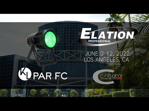 Elation Professional - KL PAR FC™ @ CineGear Expo 2022