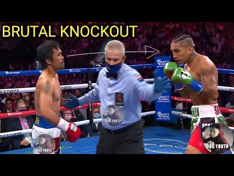 ROUND 1 PALANG BASAGAN AGAD NG MUKA! PACQUIAO VS BARRIOS FIGHT