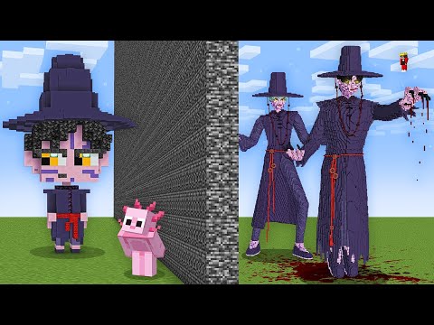I Cheated With SCARY KPOP DEMONS In Minecraft Build Battle!