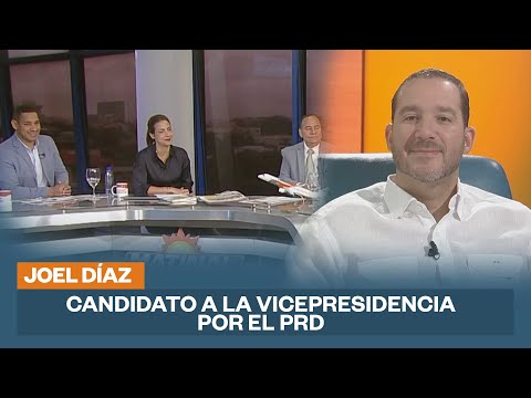 Joel Díaz, Candidato a la vicepresidencia por el PRD | Matinal