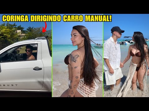 STORYS DO CORINGA E DA TAINA | CORINGA DIRIGINDO CARRO MANUAL