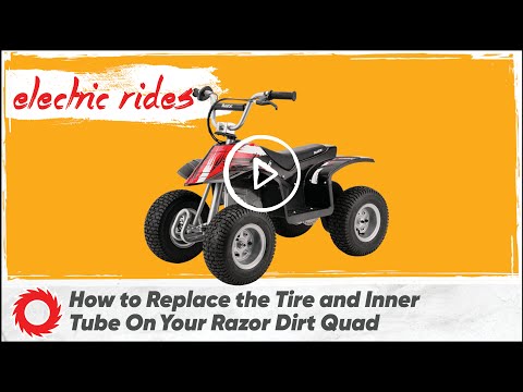 How to Replace the Tire and Inner Tube on the Razor Dirt Quad