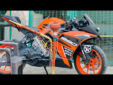 Ktm bike ko kea ready 😍 2nd vlog frnds ke sath fun kia 🔥apne city ki famous jagh visit ki 🙏