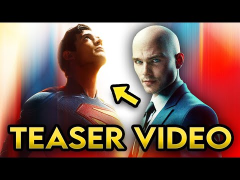 SUPERMAN Teaser Video Released! - FIRST LOOK & HUGE Details Revealed!