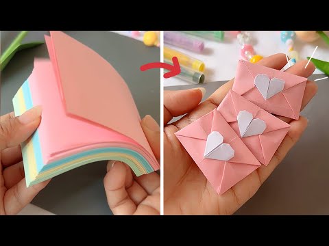 DIY Origami Mini Envelope | easy paper craft | miniature craft #diy