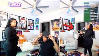 SAYING IM “SINGLE” WHILE LIVE ON TWITCH TO SEE HOW MY GIRLFRIEND REACTS *BAD IDEA*💔