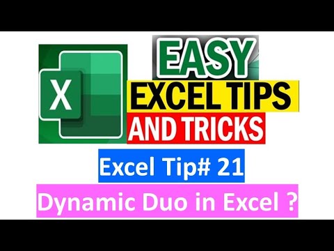 🔥Dynamic Duo in Excel 😮😳#excel #exceltipsandtricks #exceltraining #exceltricks #exceltips