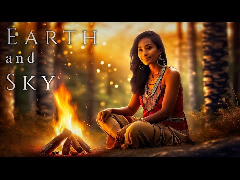 Harmony of Earth and Sky - Native American Flute and Handpan Meditation Healing Music