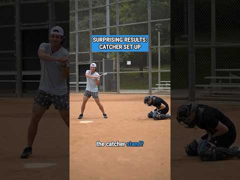 IDEAL CATCHER SET UP โพ๏ธ #catching #catcherlife #stance