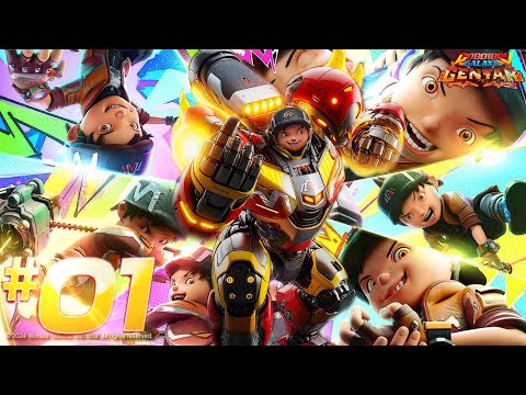 EPISODE 01 TERBARU - Boboiboy Galaxy Gentar | Berjuang Tanpa Gentar Full Opening Theme !