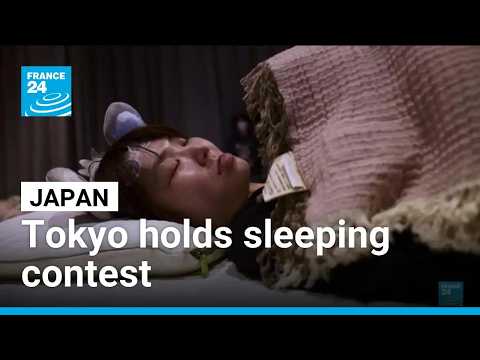 Japan holds first ‘competitive sleeping’ contest • FRANCE 24 English