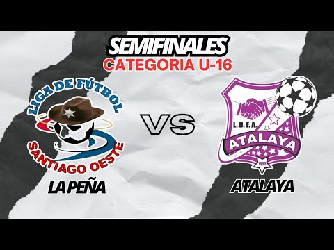 LIGA PROVINCIAL VERAGUAS CENTRO - LA PEÑA VS ATALAYA U-16