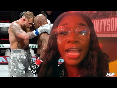 “I’M GLAD MIKE TYSON DIDN’T GET HURT” – CLARESSA SHIELDS REACTS TO JAKE PAUL WIN, TAYLOR-SERRANO