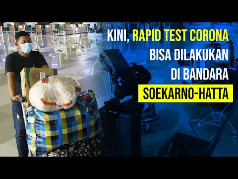 Rapid Test di Bandara Soekarno-Hatta