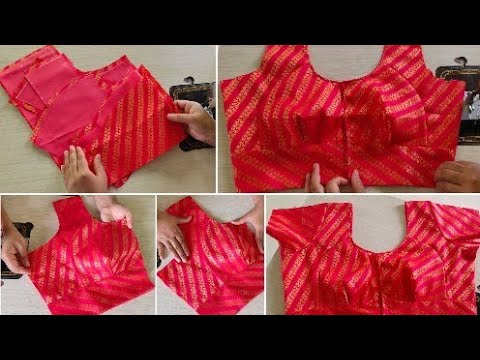 40"Size katori blouse full stitching | simple and easy method of stitching