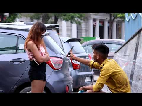 beggar prank with girls AK Malik pranks