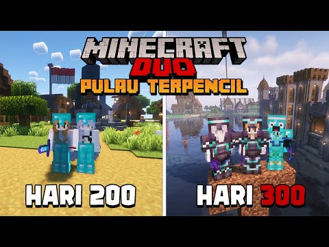 300 Hari di Minecraft PULAU TERPENCIL !!! (ft. @PaypayNotPie )